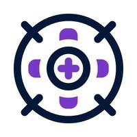 target icon for your website, mobile, presentation, and logo design. vector