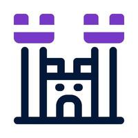 castle icon for your website, mobile, presentation, and logo design. vector