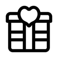 gift icon for your website, mobile, presentation, and logo design. vector
