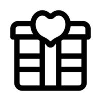 gift icon for your website, mobile, presentation, and logo design. vector