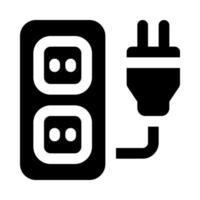 plug icon for your website, mobile, presentation, and logo design. vector