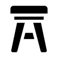 stool icon for your website, mobile, presentation, and logo design. vector