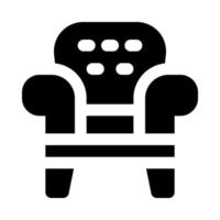 armchair icon for your website, mobile, presentation, and logo design. vector