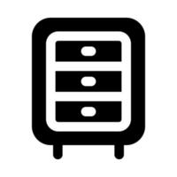 cabinet icon for your website, mobile, presentation, and logo design. vector