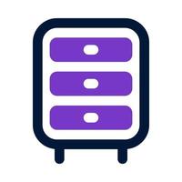 cabinet icon for your website, mobile, presentation, and logo design. vector