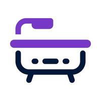 bathtub icon for your website, mobile, presentation, and logo design. vector