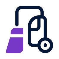 vacuum cleaner icon for your website, mobile, presentation, and logo design. vector