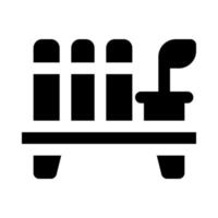 bookshelf icon for your website, mobile, presentation, and logo design. vector