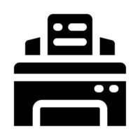 printer icon for your website, mobile, presentation, and logo design. vector