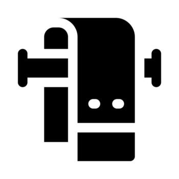 towel icon for your website, mobile, presentation, and logo design. vector