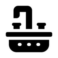 sink icon for your website, mobile, presentation, and logo design. vector