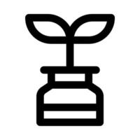 vase icon for your website, mobile, presentation, and logo design. vector