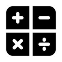 calculator icon for your website, mobile, presentation, and logo design. vector