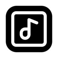 música icono para tu sitio web, móvil, presentación, y logo diseño. vector