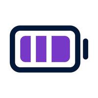 battery icon for your website, mobile, presentation, and logo design. vector