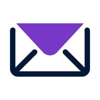 email icon for your website, mobile, presentation, and logo design. vector