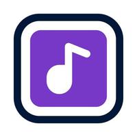 música icono para tu sitio web, móvil, presentación, y logo diseño. vector