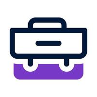 briefcase icon for your website, mobile, presentation, and logo design. vector