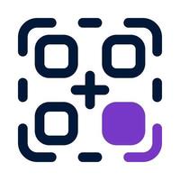 qr code icon for your website, mobile, presentation, and logo design. vector