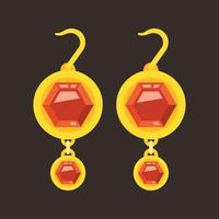 Vector Image Of Golden Jewelry