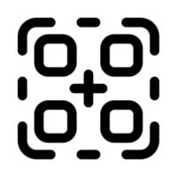 qr código icono para tu sitio web, móvil, presentación, y logo diseño. vector