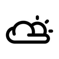 weather icon for your website, mobile, presentation, and logo design. vector