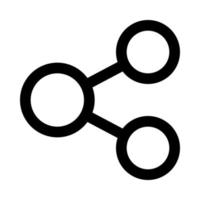 share icon for your website, mobile, presentation, and logo design. vector