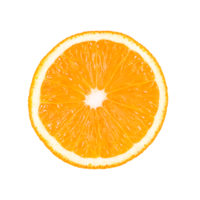 Orange fruit slice isolated on transparent background png