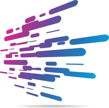 rayado líneas y puntos, resumen gráficos vector