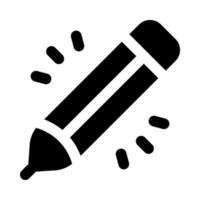 pencil icon for your website, mobile, presentation, and logo design. vector