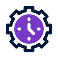 time management icon for your website, mobile, presentation, and logo design. vector