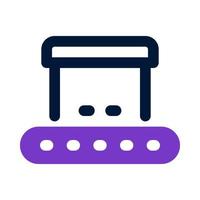 conveyor belt icon for your website, mobile, presentation, and logo design. vector