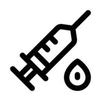 vaccine icon for your website, mobile, presentation, and logo design. vector