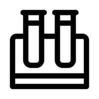 test tube icon for your website, mobile, presentation, and logo design. vector