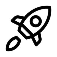 rocket icon for your website, mobile, presentation, and logo design. vector