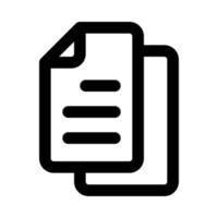 document icon for your website, mobile, presentation, and logo design. vector