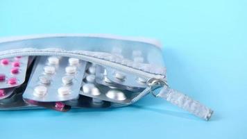 birth control pills in small bag video