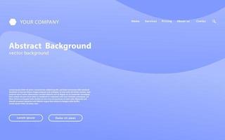 modern abstract landing page background. wavy gradient background template,vector illustration. vector