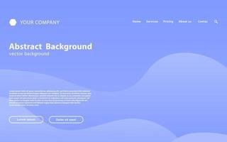 modern abstract landing page background. wavy gradient background template,vector illustration. vector