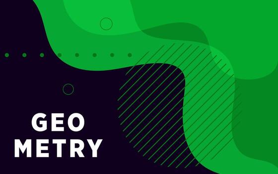 moderno resumen vistoso geometría forma antecedentes bandera con puntos.digital modelo. lata ser usado en cubrir diseño, póster, volantes, libro diseño, sitio web antecedentes o publicidad. vector ilustración.