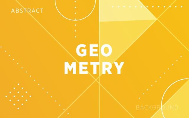 modern yellow gradient abstract geometry shape background with line and dots.can be used in cover design, poster, flyer, book design, website backgrounds or advertising. vector illustration.