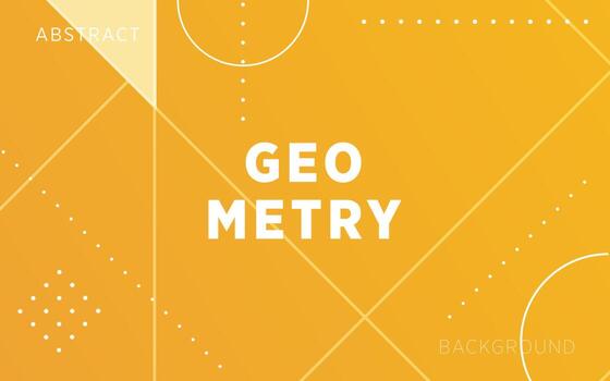 moderno amarillo degradado resumen geometría forma antecedentes con línea y puntos.puede ser usado en cubrir diseño, póster, volantes, libro diseño, sitio web antecedentes o publicidad. vector ilustración.