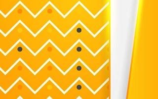 luxury abstract yellow background banner design with gold line. Overlap layers with paper effect. digital template. vector