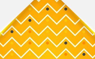 luxury abstract yellow background banner design with gold line. Overlap layers with paper effect. digital template. vector