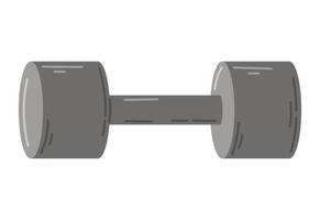 metal pesa para Deportes. vector plano ilustración aislado en blanco antecedentes.