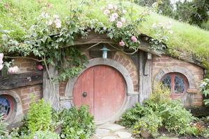 The Tiny Fairy Tale House With Flowers photo