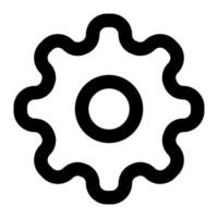 setting of user interface outline icon set vector
