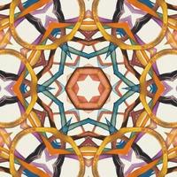 Abstract kaleidoscope background. Beautiful kaleidoscope seamless pattern. Multicolor mosaic texture. Seamless kaleidoscope texture. Unique kaleidoscope design vector