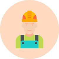 Factory Worker Vector Icon