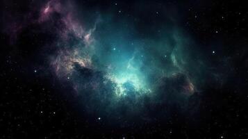 Galaxy and Nebula. Abstract space background. Endless universe with stars and galaxies in outer space. Cosmos art. photo